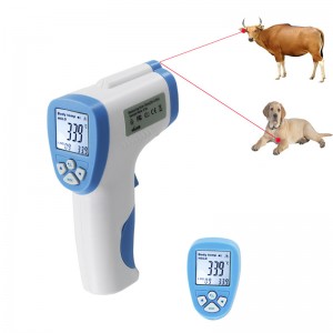 Pålidelig til OEM Kontaktløs infrarød temperatur pistoltermometer til dyr