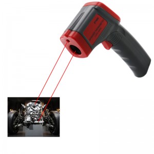 Industrielt infrarødt termometer Afstand til punktforhold 12: 1 Kontakt Digital temperatur laser pistol